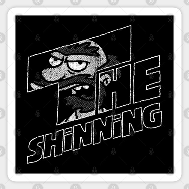 The Shinning (Variant) Sticker by huckblade